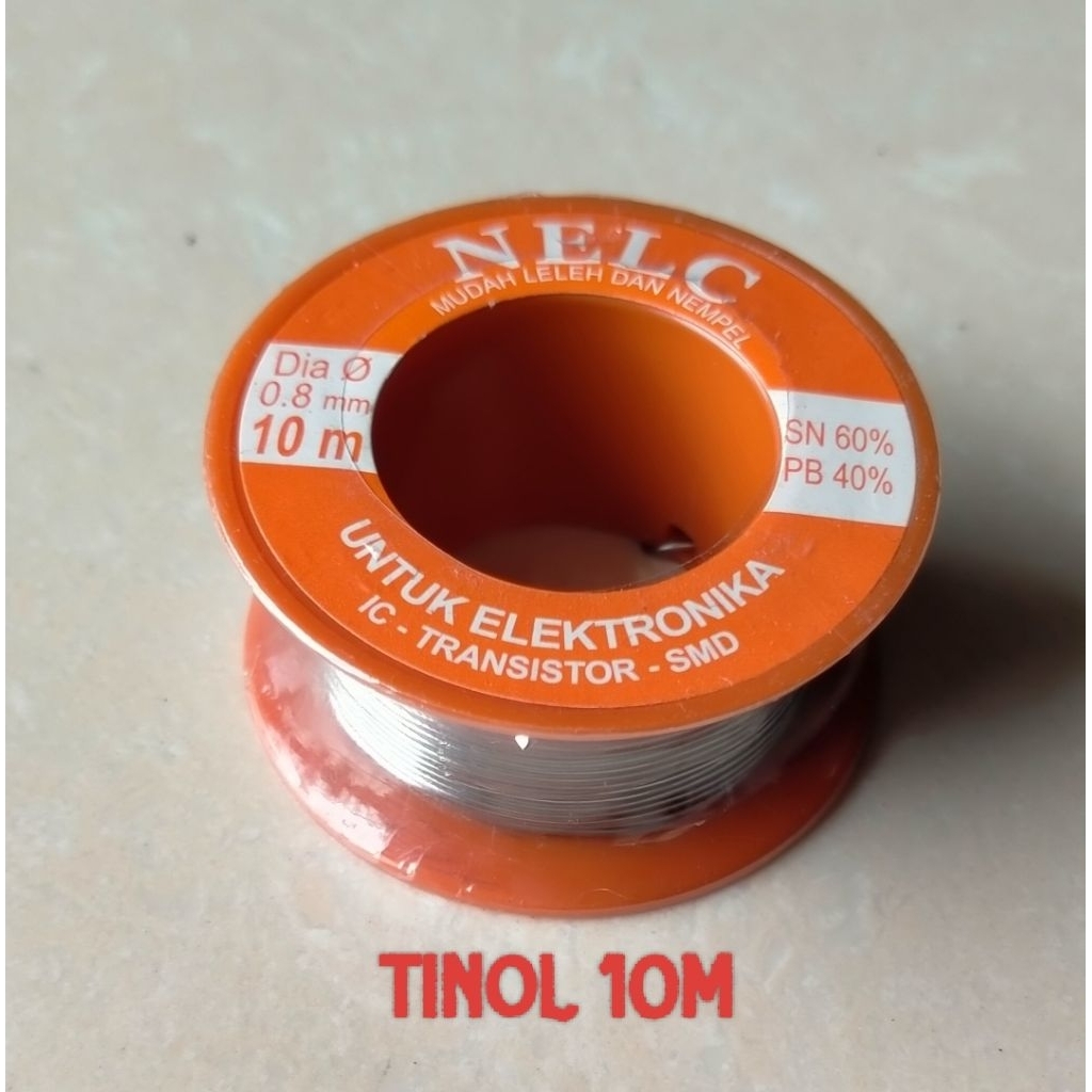 NELC Tinol Patri 10M Mudah Leleh & Nempel