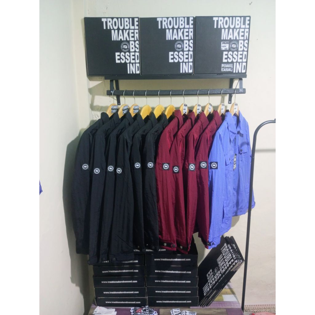 OVERSHIRT LOKAL TROUBLEMAKER