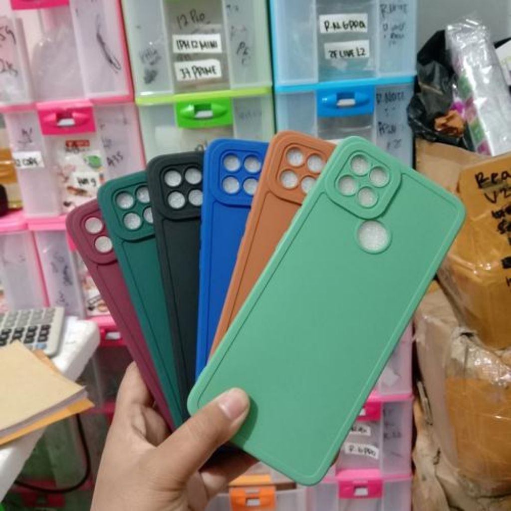 CASE OPPO A15 A15S SOFTCASE MACARON PRO KAMERA