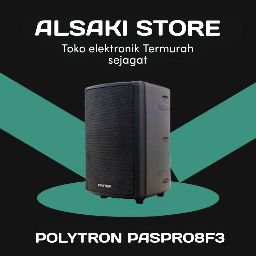 POLYTRON SPEAKER AKTIF PASPRO8F3