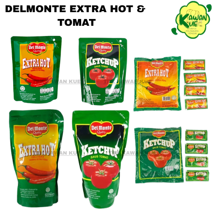 Delmonte Saus Tomat Saus Sambal- Saos Sachet