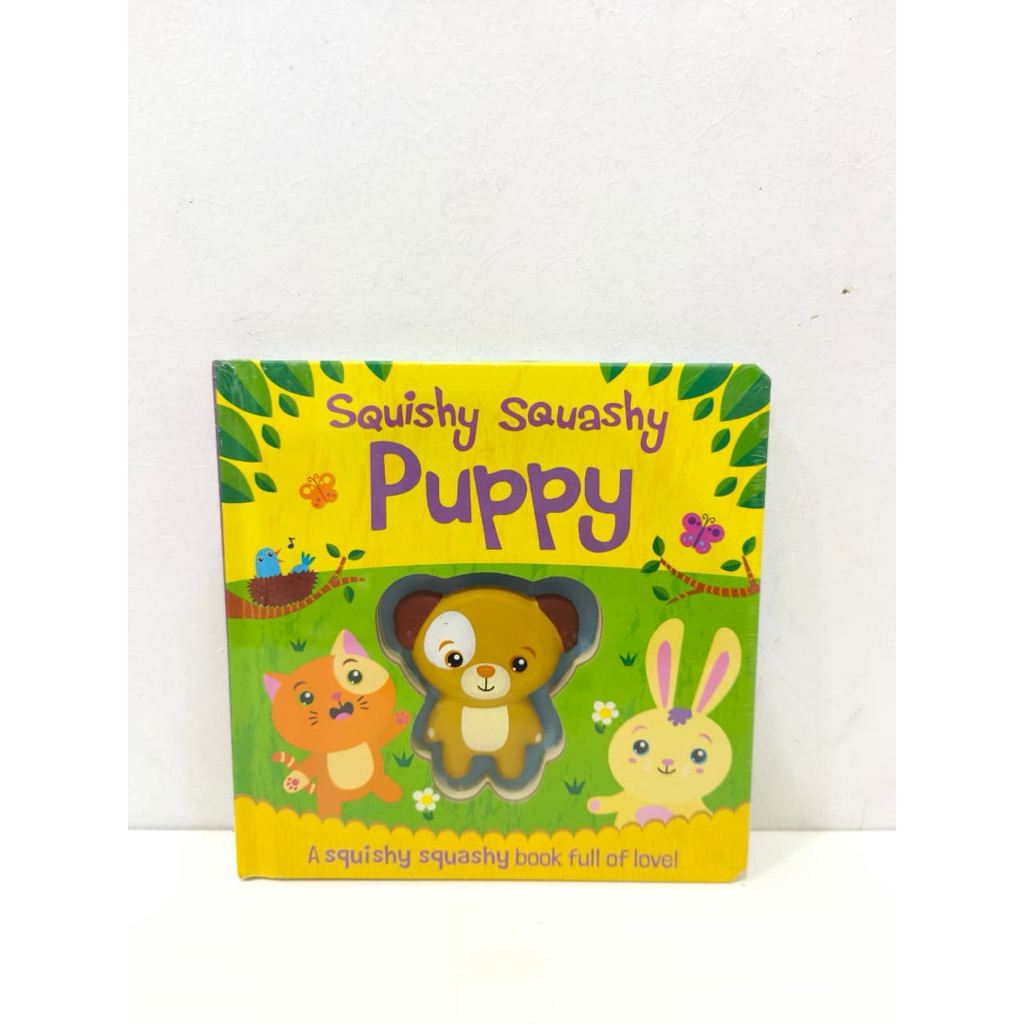 BUKU BAYI • BOARDBOOK • SQUISHY SQUASHY PUPPY