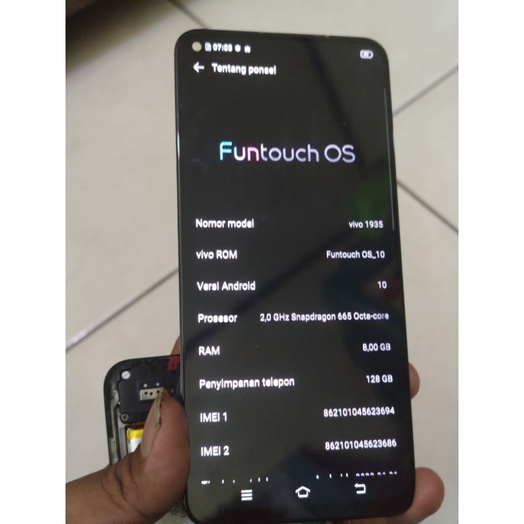 lcd Vivo y50 copotan (baca diskrip)