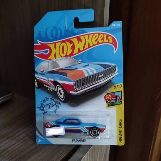 Hot Wheels 67 Camaro Treasure Hunt Reguler TH Reg diecast Mattel