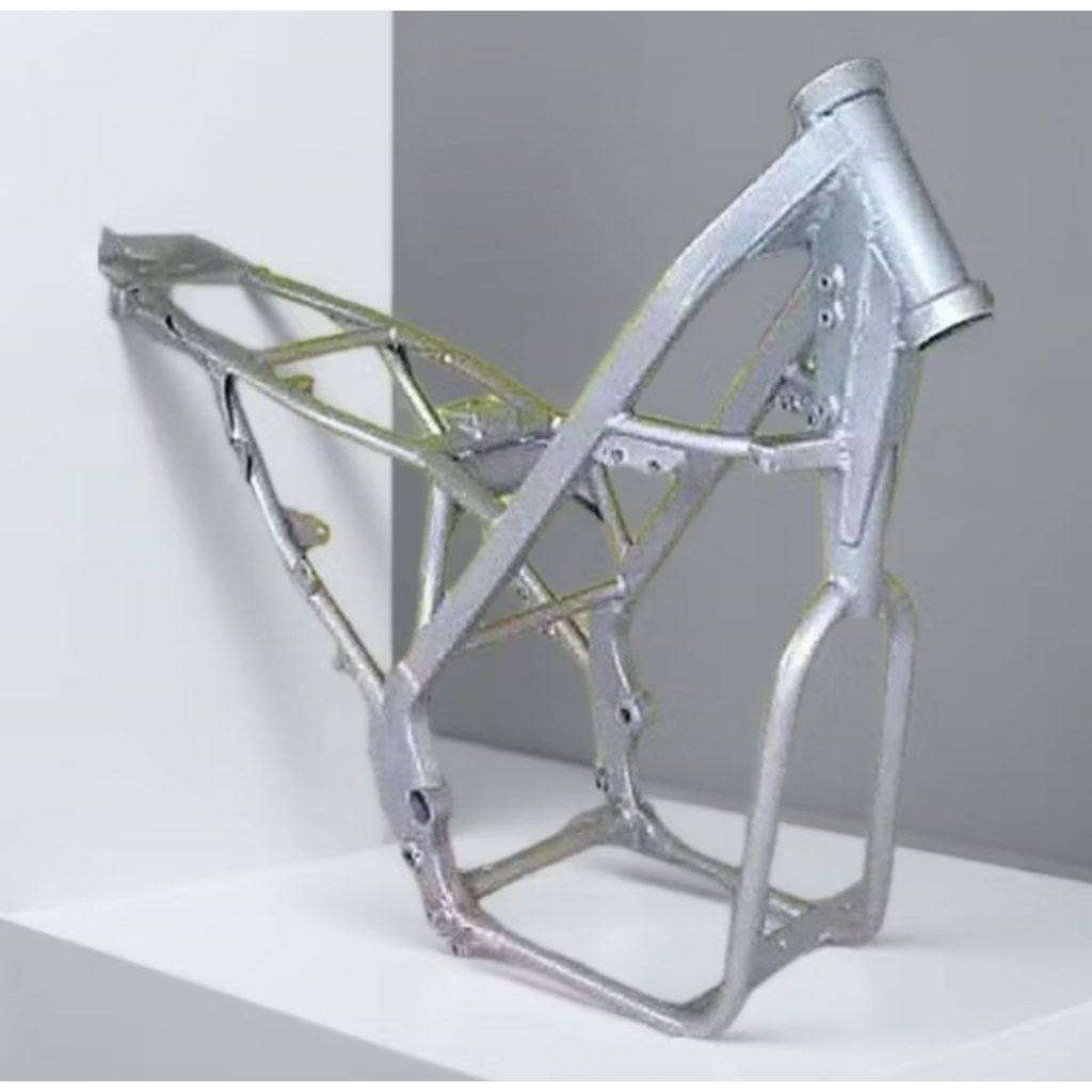 Rangka KLX Custom Plus Bracket Mesin PNP Mesin Yamaha Scorpio