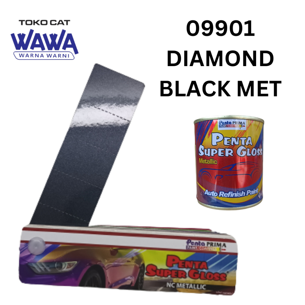 PENTA SUPER GLOSS DIAMOND BLACK MET 5461-09901 / HITAM METALIK BMW PENTA 09901