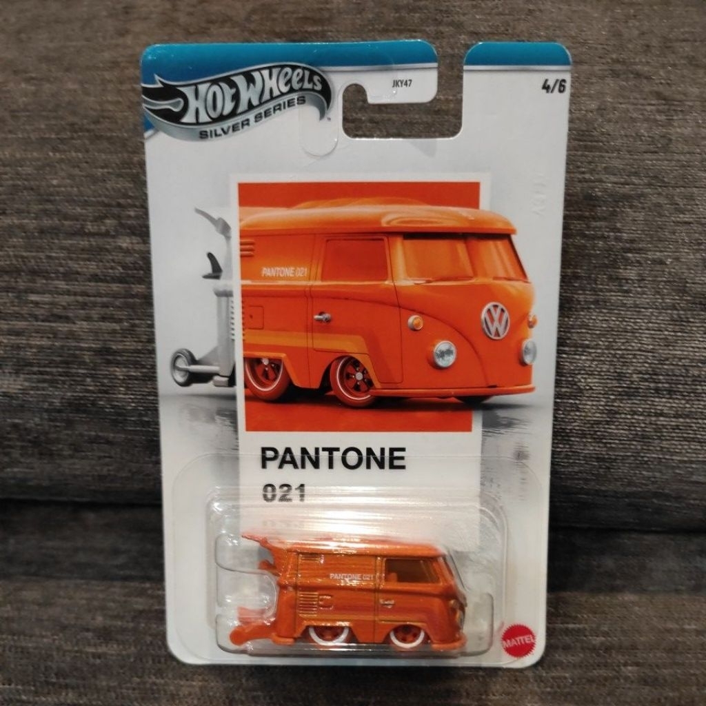 Hotwheels Pantone 021 VW Kol Kombi Orange