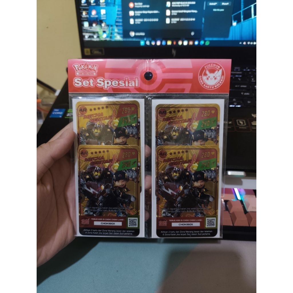 CHOKI-CHOKI BOBOIBOY CARD