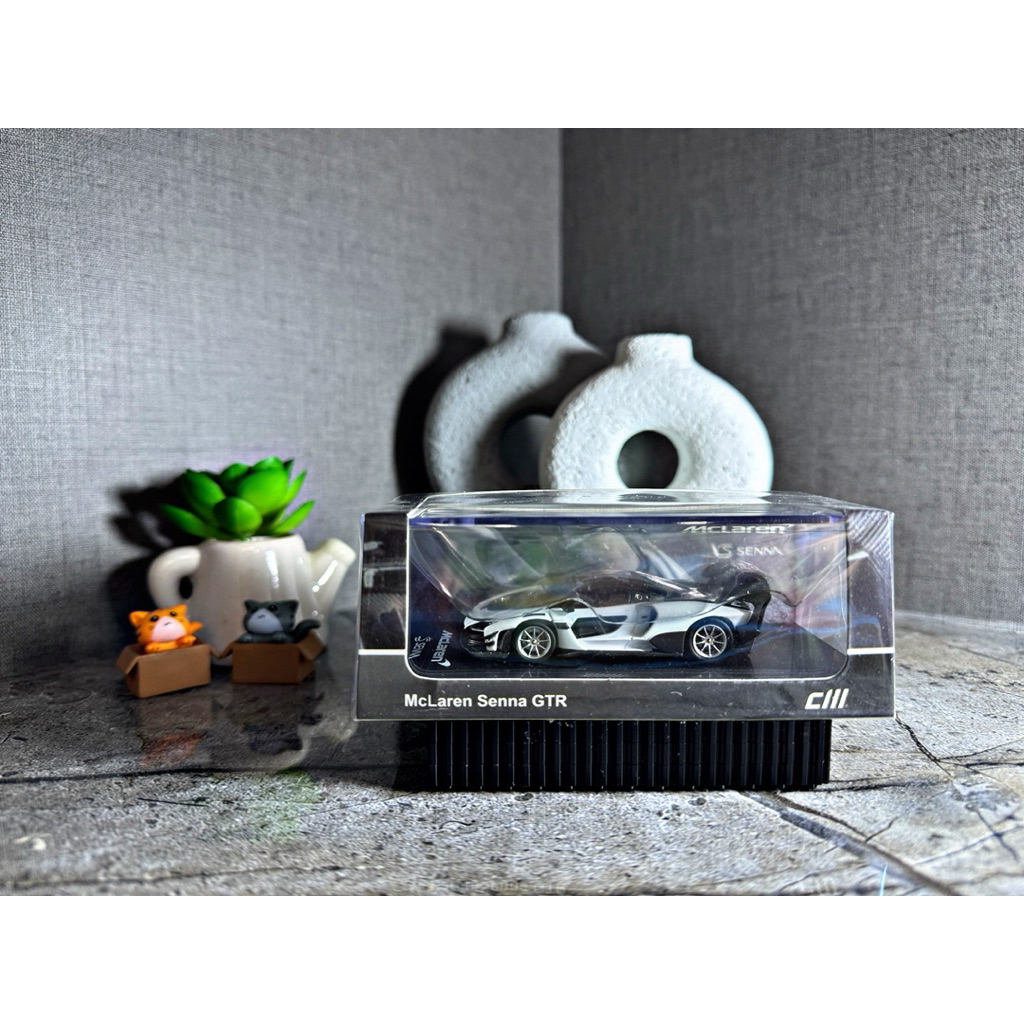 CM Model Mclaren Senna GTR White