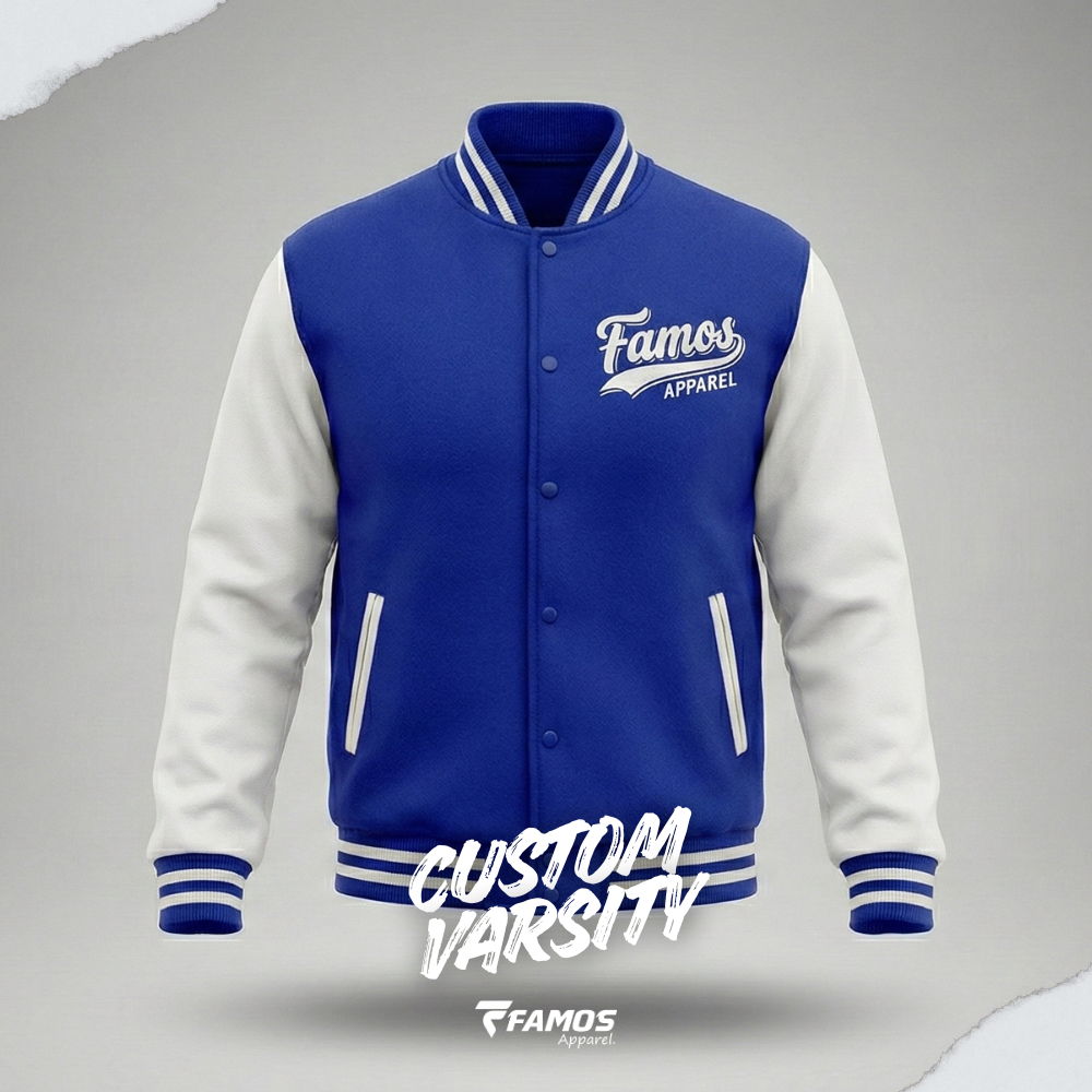 Varsity Custom Premium lusinan - Fleece Cotton awet