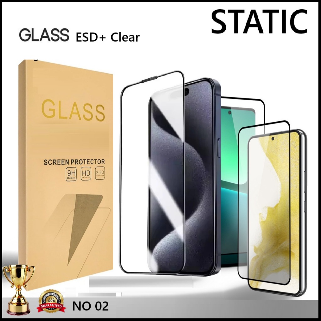 MY$-02 2026 Tempered BENING STATIC ESD ZTE NUBIA V70 MAX/DESIGN V60 A56 A36 / FOCUS PRO / NEO / MUSI