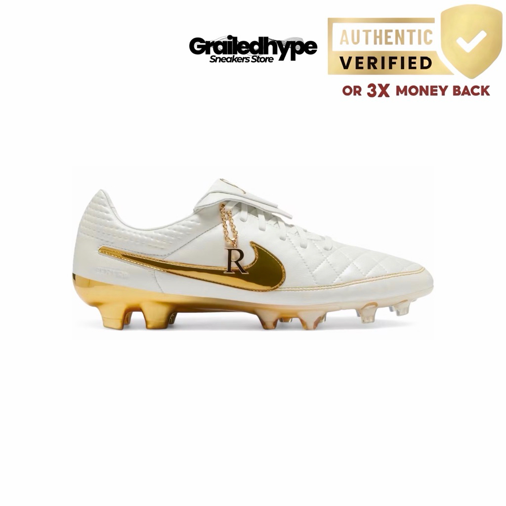Nike Tiempo Legend RGN FG SE Ronaldinho Touch of Gold (100% Authentic)