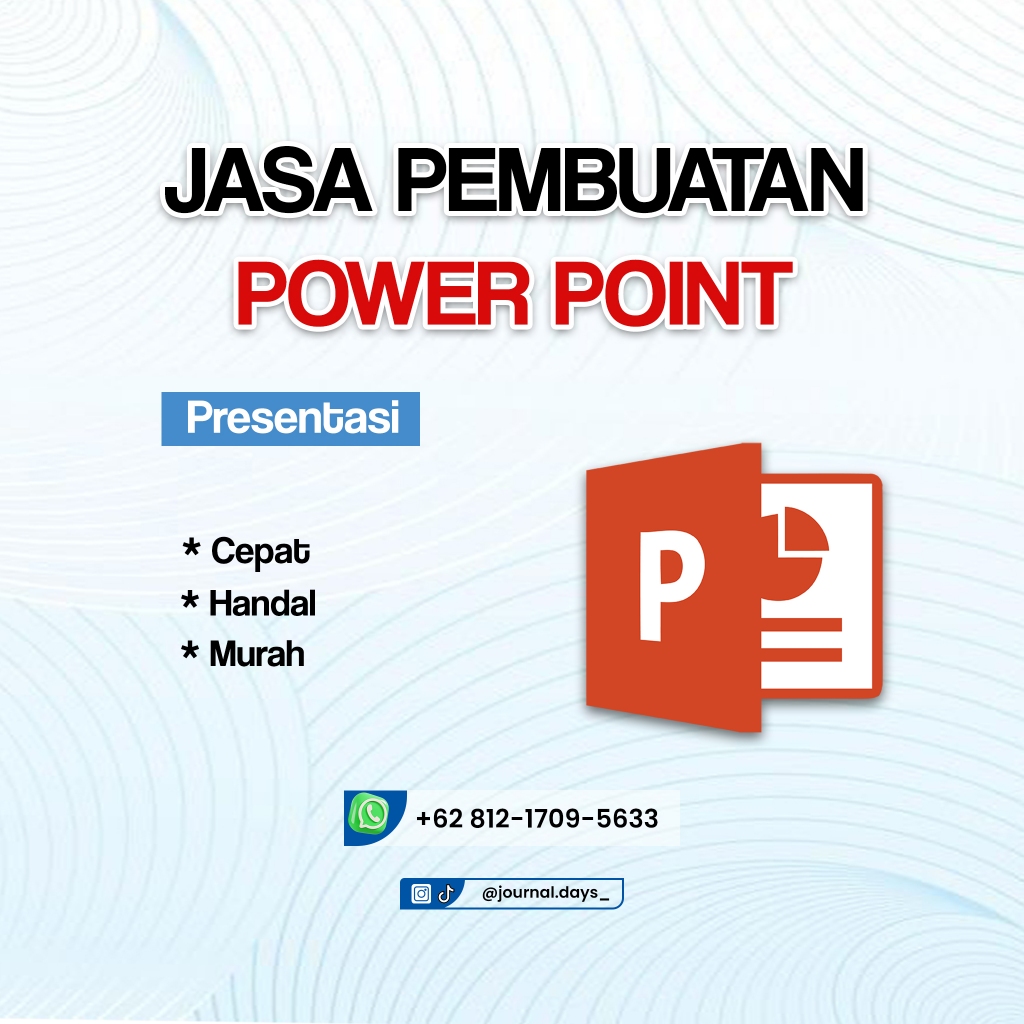 Jasa Pembuatan Power Point