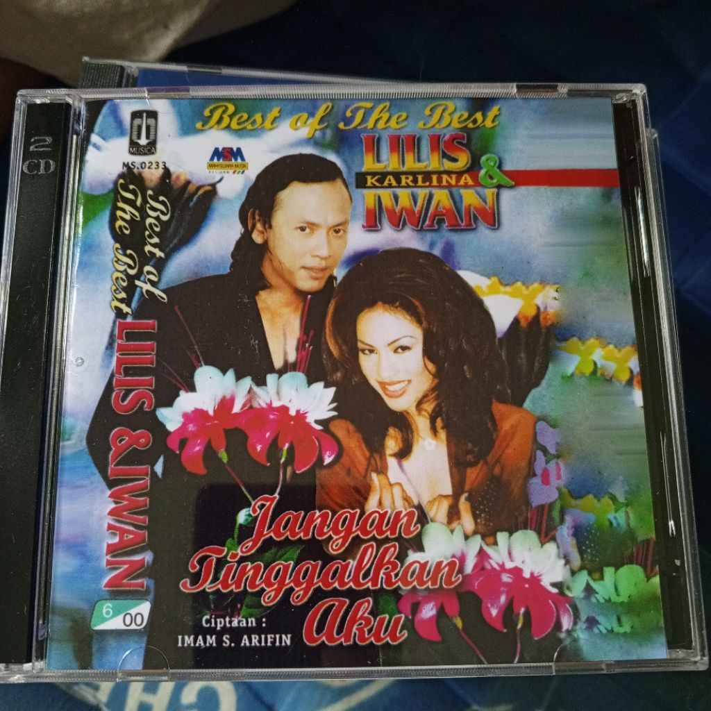 CD BEST OF THE BEST LILIS KARLINA DAN IWAN 2CD