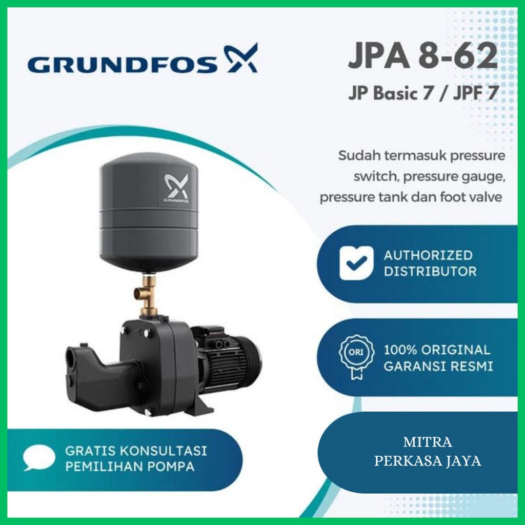 Grundfos JPA 8-62 PT-V Semi Jet Pump