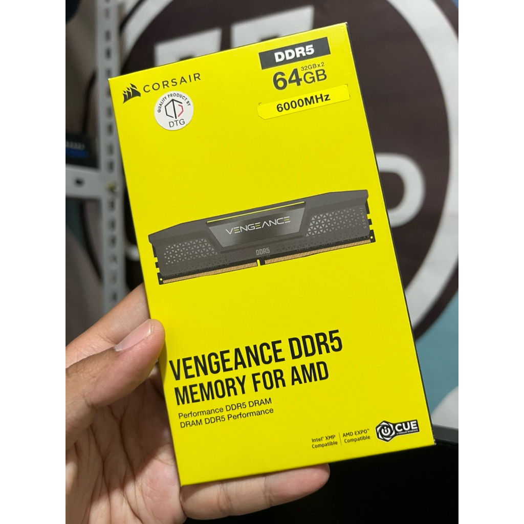 RAM DDR5 Corsair Vegeance 64GB 6000
