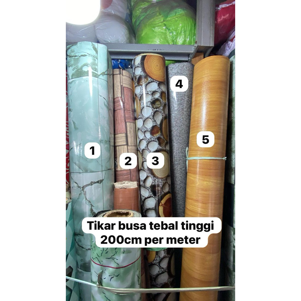 tikar lantai murah berkualitas busa tebal empuk berkualitas tinggi 200cm