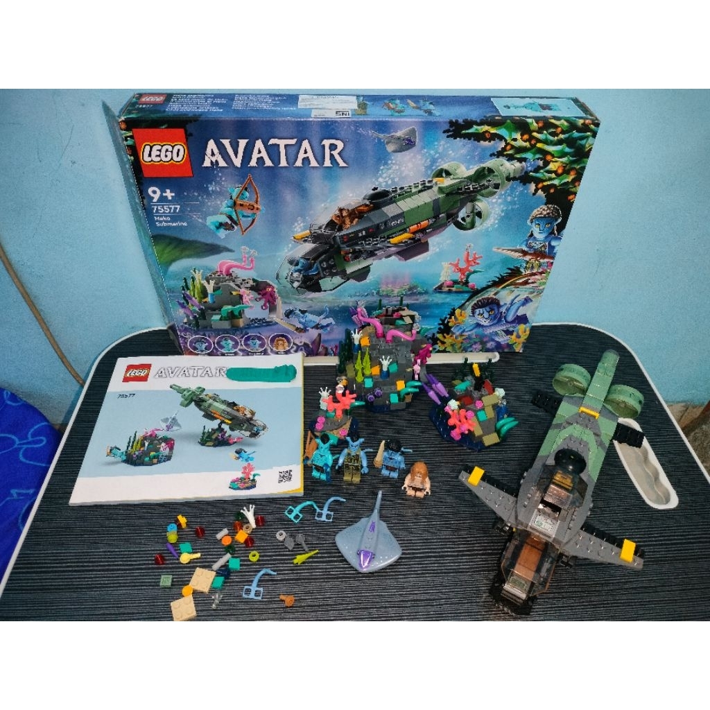 (BEKAS DISPLAY "Retired Product")  LEGO® Avatar Mako Submarine |553 pieces.