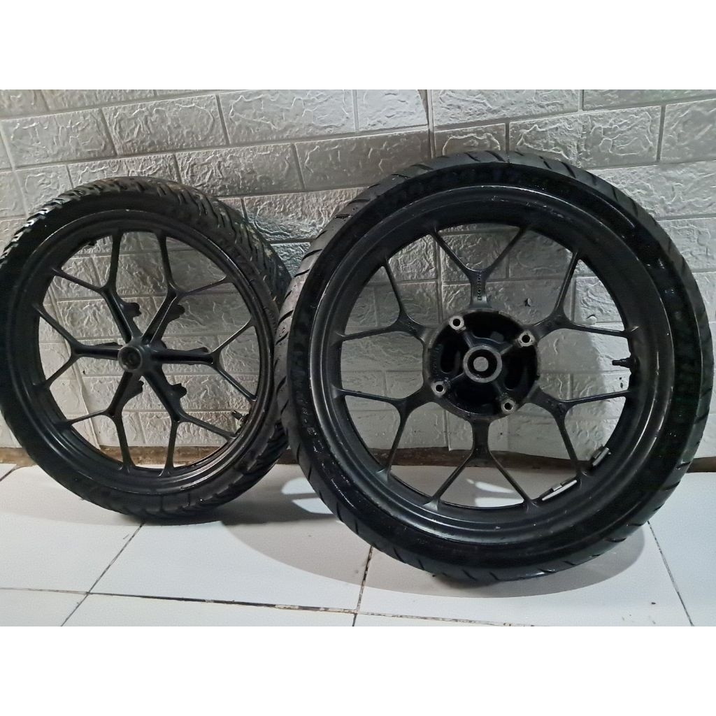 Velg honda supra gtr Sonic pelek racing palang original ori copotan standar kelengkapan seperti difo
