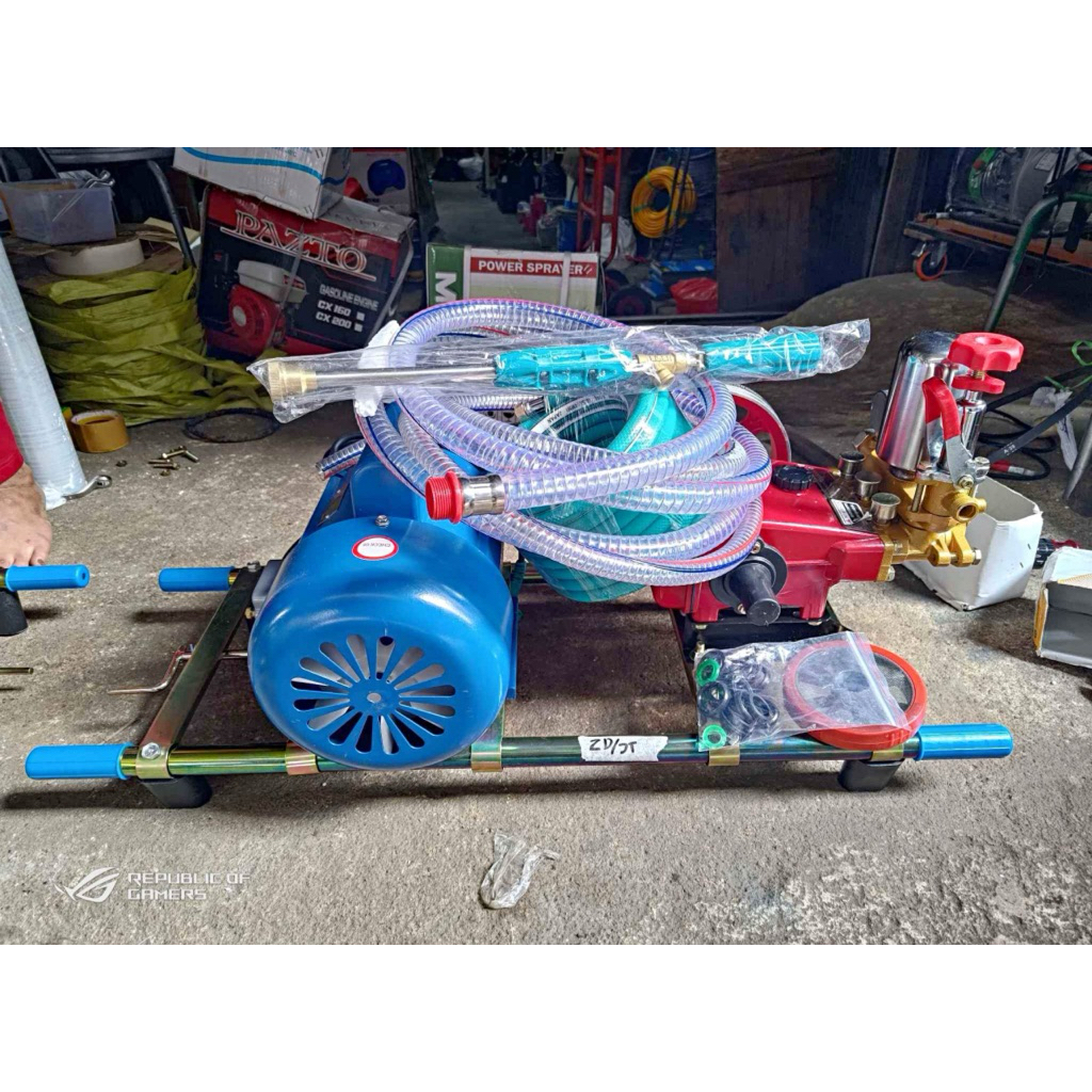 MESIN SPRAYER POMPA CUCI MOTOR MOBIL PAKET USAHA POMPA SANCIN  POMPA SPAYER SANCHIN DINAMO