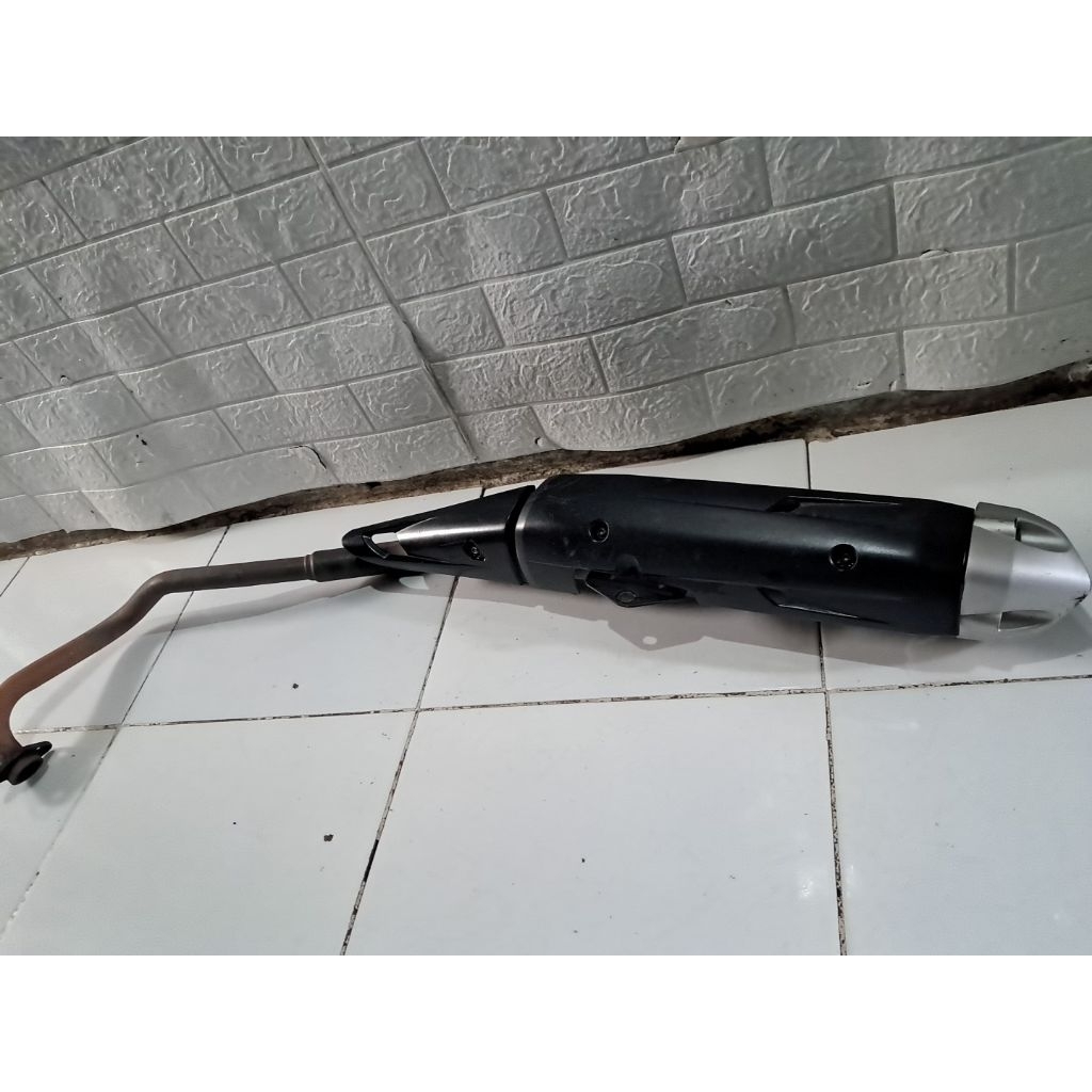 Knalpot mx King 150 jupiter mx King original ori copotan standar fullsystem fullset tinggal pasang a