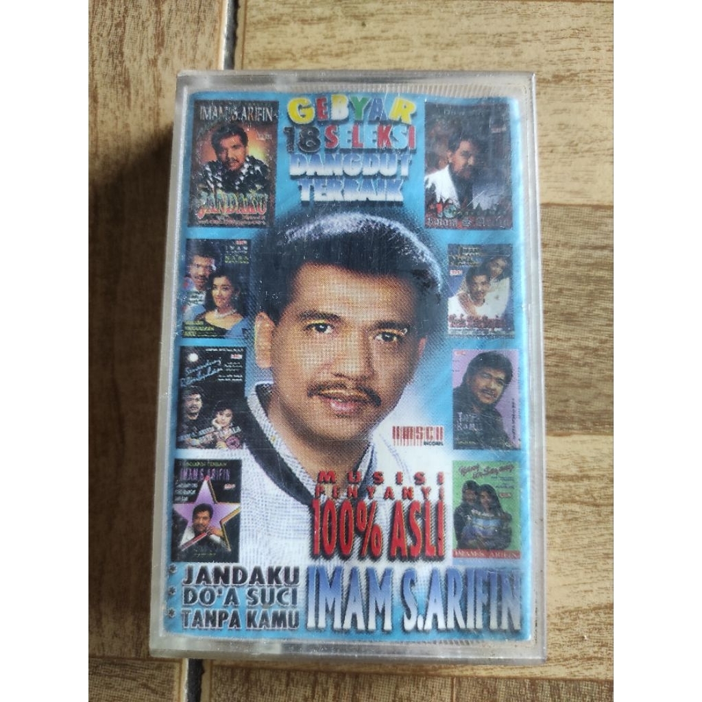 kaset pita gebyar 18 seleksi dangdut terbaik IMAM S ARIFIN