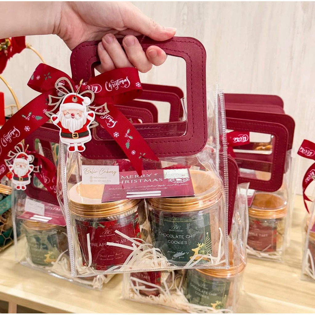 HAMPERS KUE KERING LEBARAN TAS MIKA/ PARSEL HARI RAYA/GIFT LEBARAN/GIFT GRADUATION