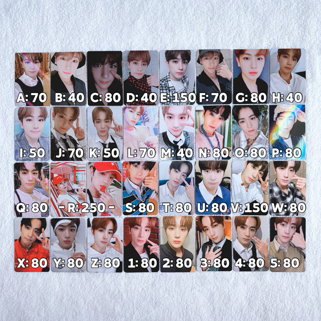 The Boyz Hyunjae Photocard POB Benefit Album Chase, Thrilling, Maverick