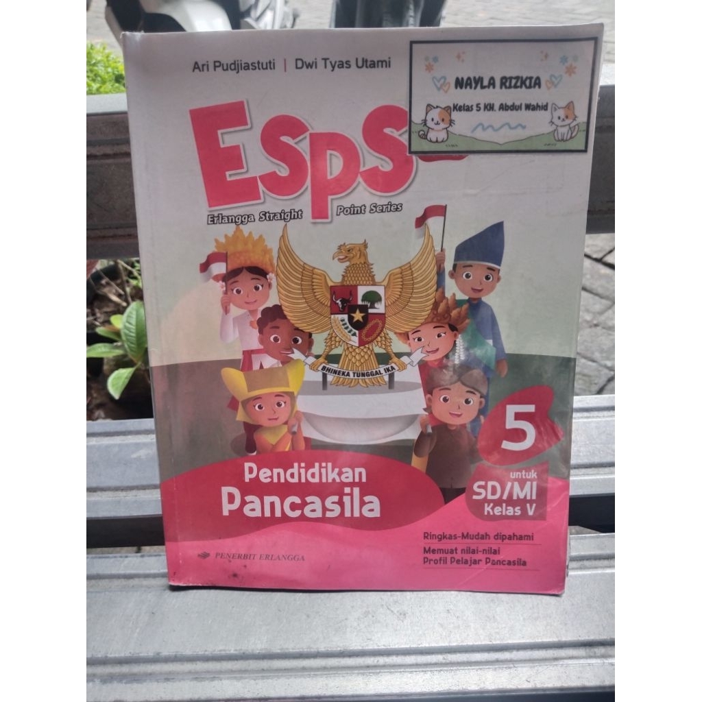 ESPS PENDIDIKAN PANCASILA SD KELAS 5 BEKAS