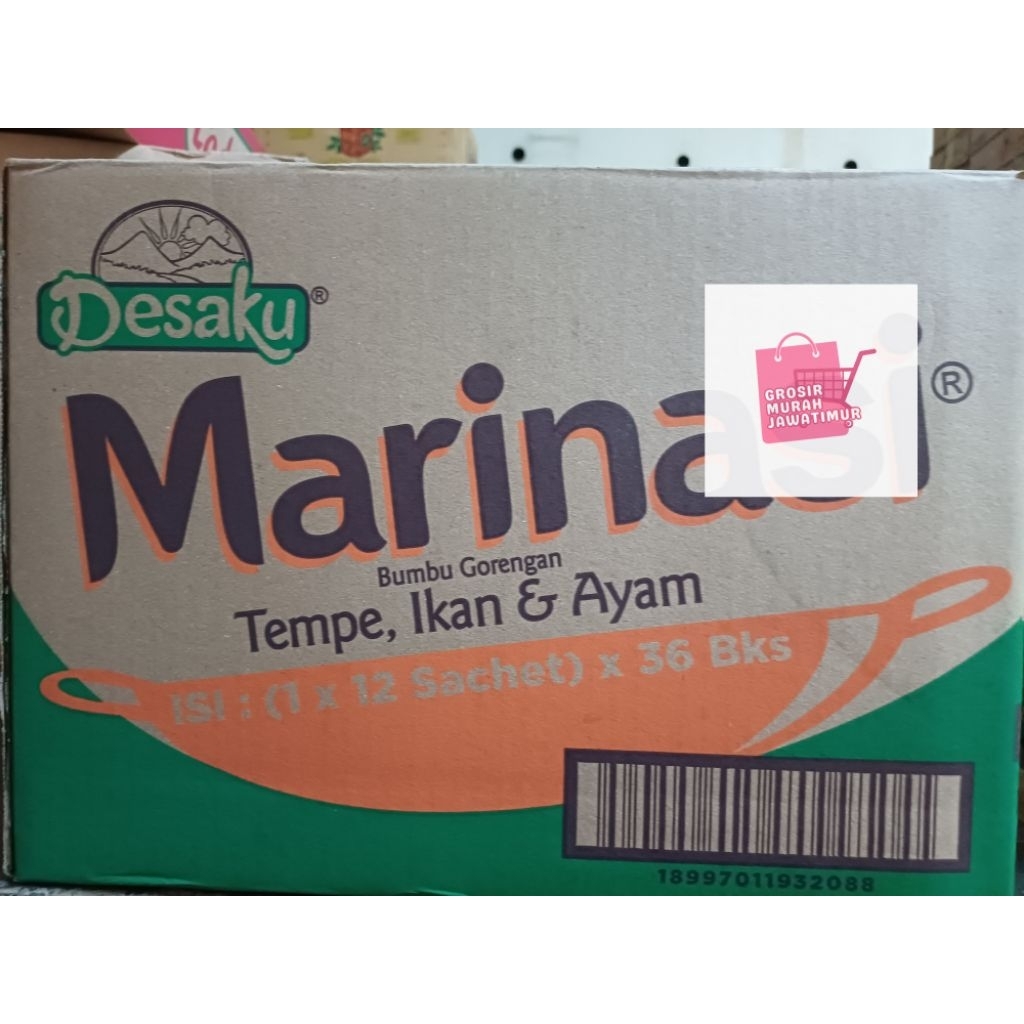 Bumbu Marinasi Desaku kemasan 1 karton isi 36 renteng