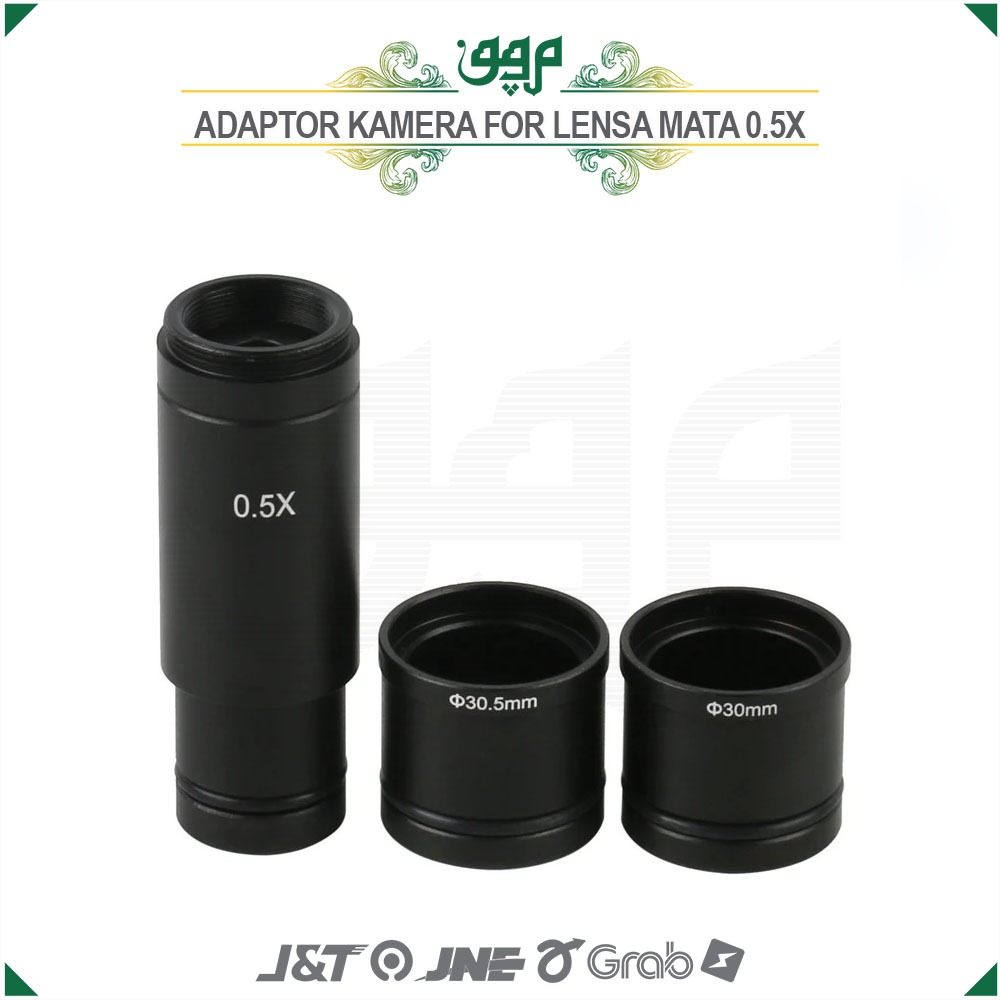 Adaptor Kamera Mikroskop For Lensa Mata 0.5X / Lensa Sambung Mikroskop Untuk Kamera Mikroskop / Adap