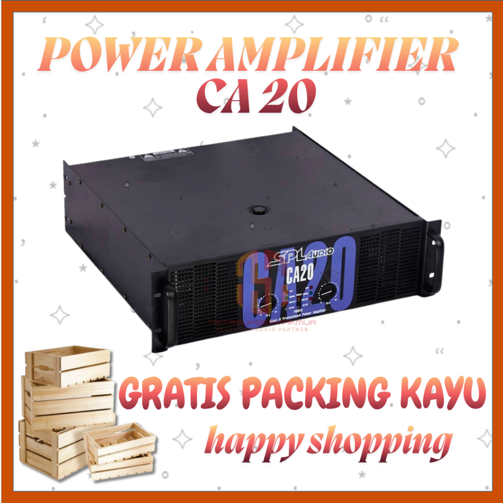 SPL Audio Power Amplifier CA 20