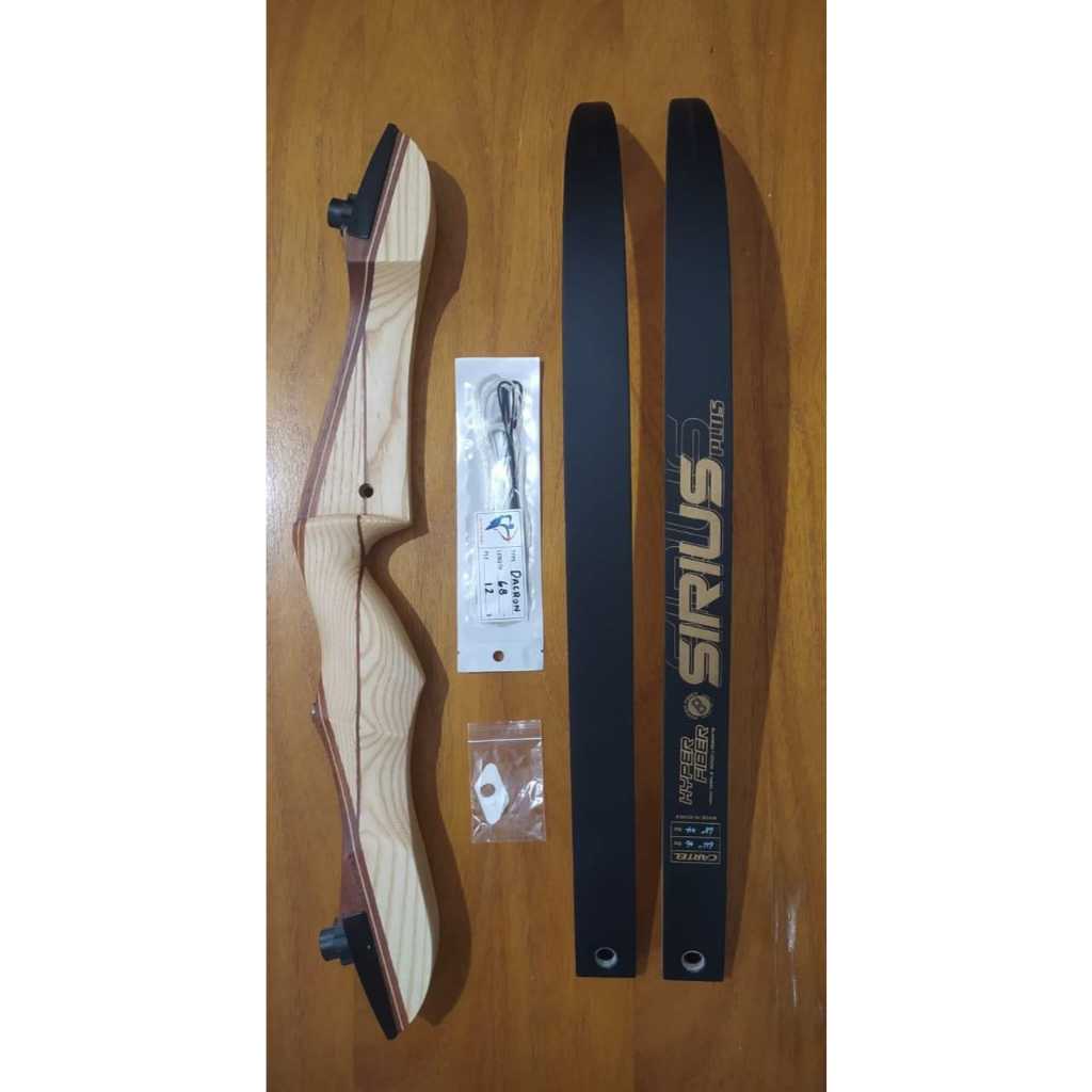 Bowset Standard Nasional (Cartel Epic, Limbs Sirius Plus, Dacron) - Archery- Panahan
