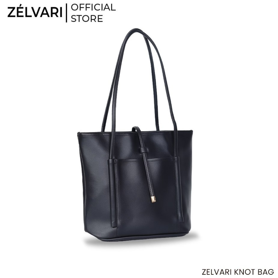 Zelvari Tas Bahu Wanita Bahan Kulit Ukuran Besar Muat Hp Buku Thumbler