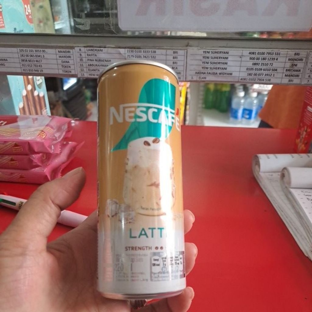 nescafe kaleng