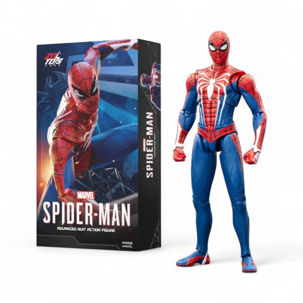 ZD Toys Spiderman Advanced Suit Action Figure 1/10 Scale
