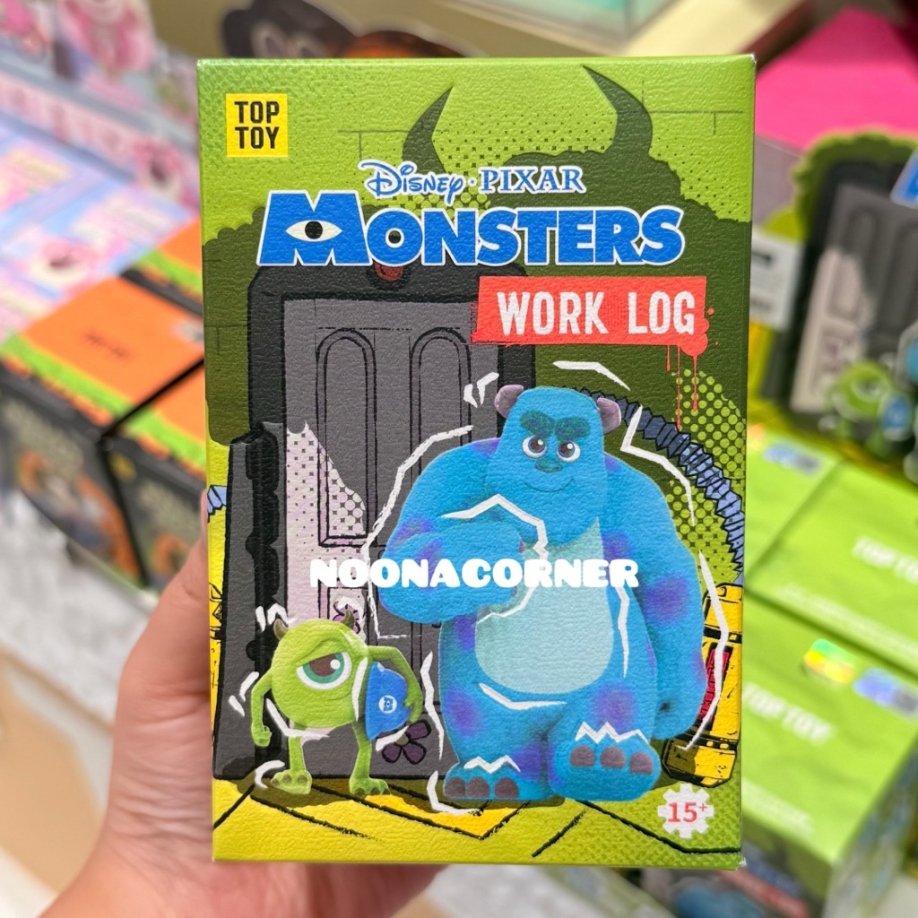 Miniso x Disney‼️ Blind Box Monster Inc. Work Log Disney Pixar Sullivan Mike Collections (1 Pcs Rand