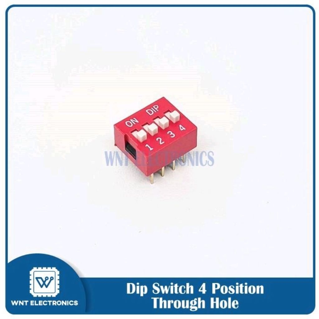 DIP SWITCH 4 PIN 4P SWITCH SLIDE