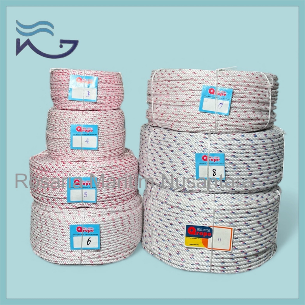 Tali Tampar PPD Q Rope Rol 4mm - 200meter