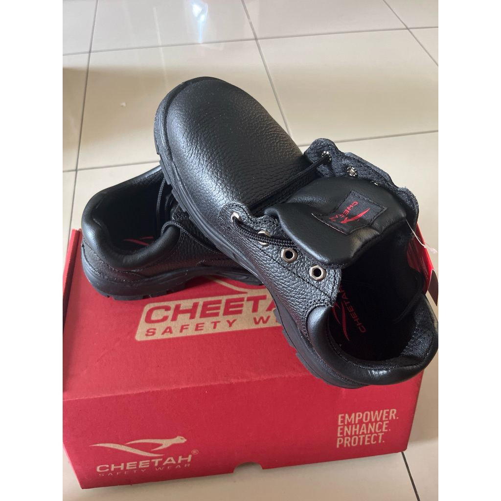 sepatu Cheetah safety wear BARU no PL syg