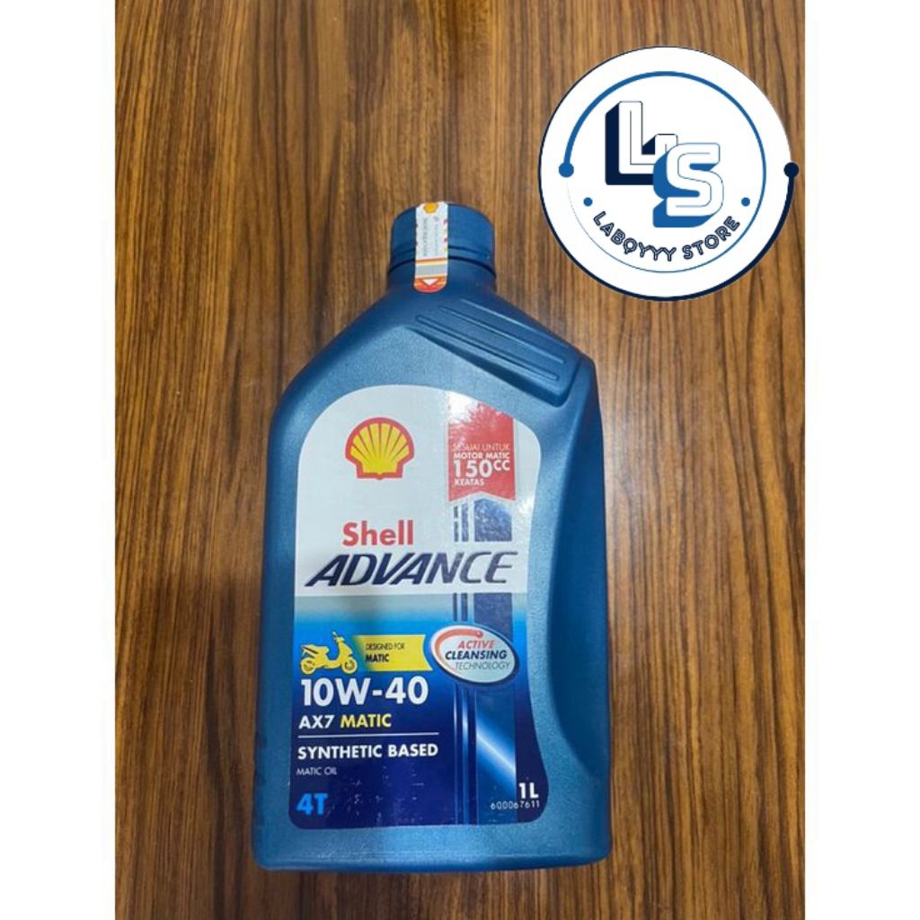 Shell Advance AX7 Matic 10W-40 || Oli Shell Advance || Oli Motor Matic