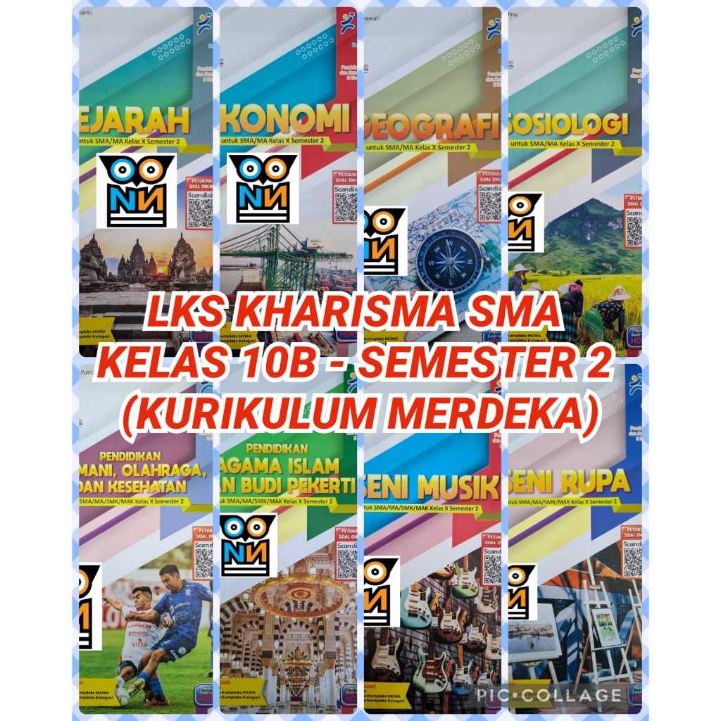 LKS Kharisma SMA Kelas 10A - Kurikulum Merdeka (Semester 1 Tahun 2025)