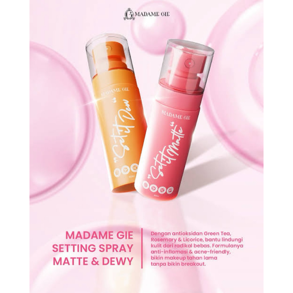 madame gie matte setting spray