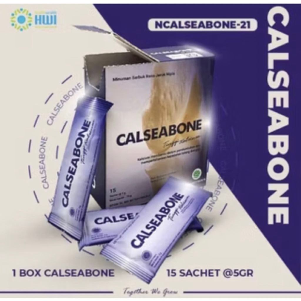 calseabone hwi / calseabone original hwi / calseabone hwi kalsium peninggi badan original isi 15sach