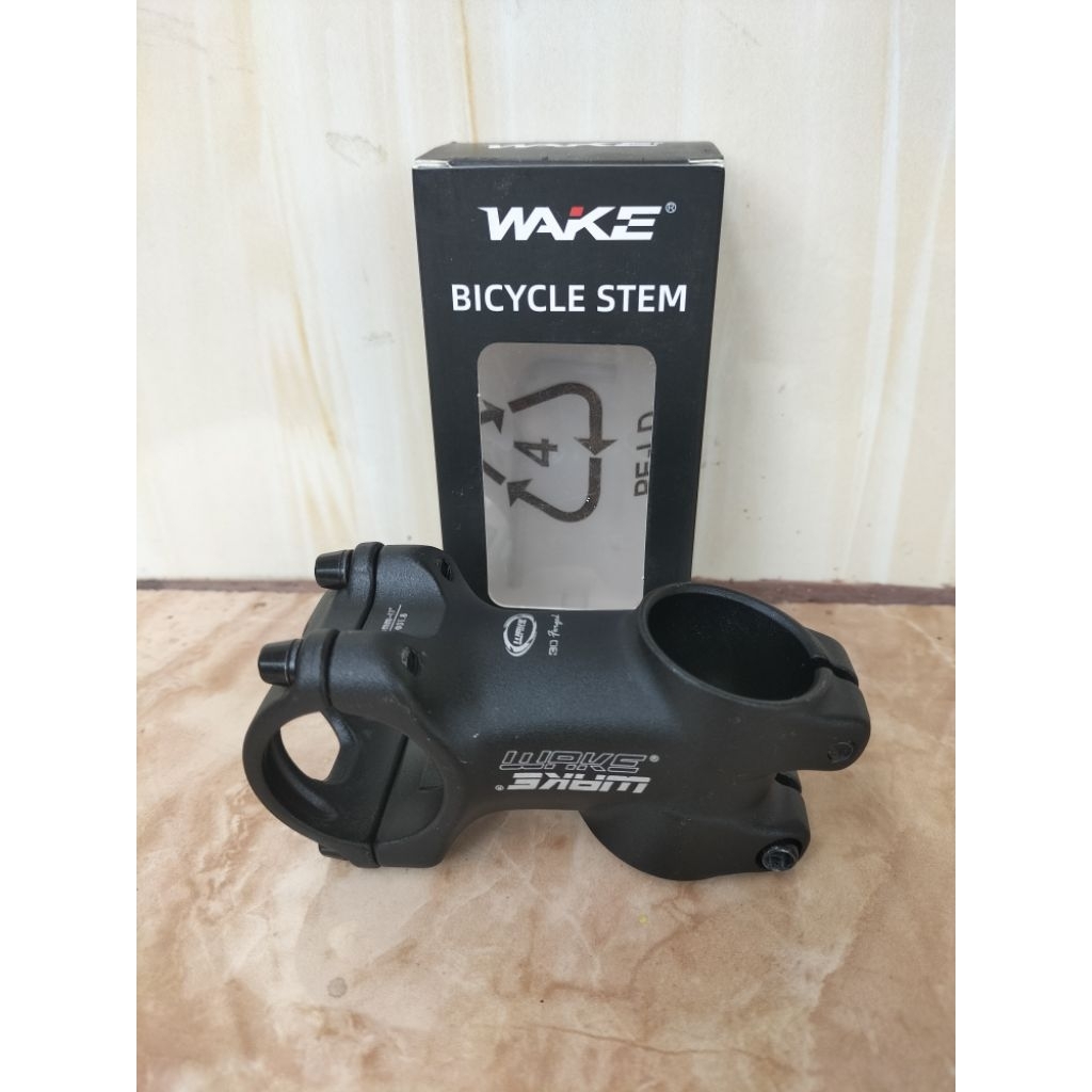 Stem sepeda roadbike mtb Wake 60mm 17° oversize