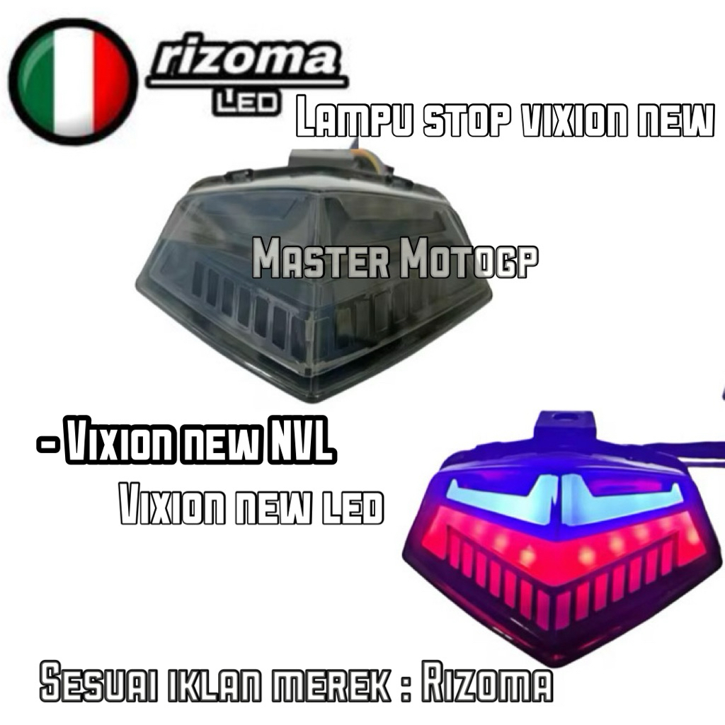 lampu stop vixion rizoma Stop lamp rizoma led stop vixion new tranformer led lampu belakang vixion l