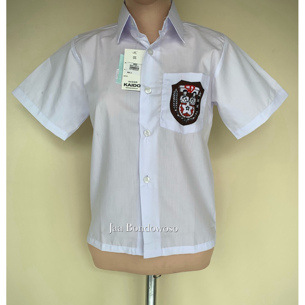 kaido seragam sekolah anak sd lengan pendek bed sd kemeja putih bed sd lengan pendek hem putih pende