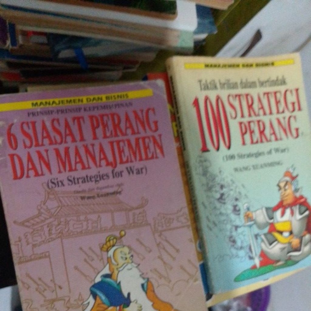 ORI Aneka buku kepemimpin perang dan Manajemen oleh Wang Xuanming
