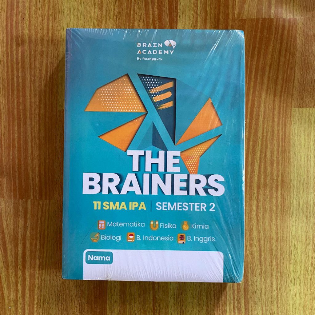 (READY) Buku the brainers 11 SMA IPA semester 2 by ruangguru