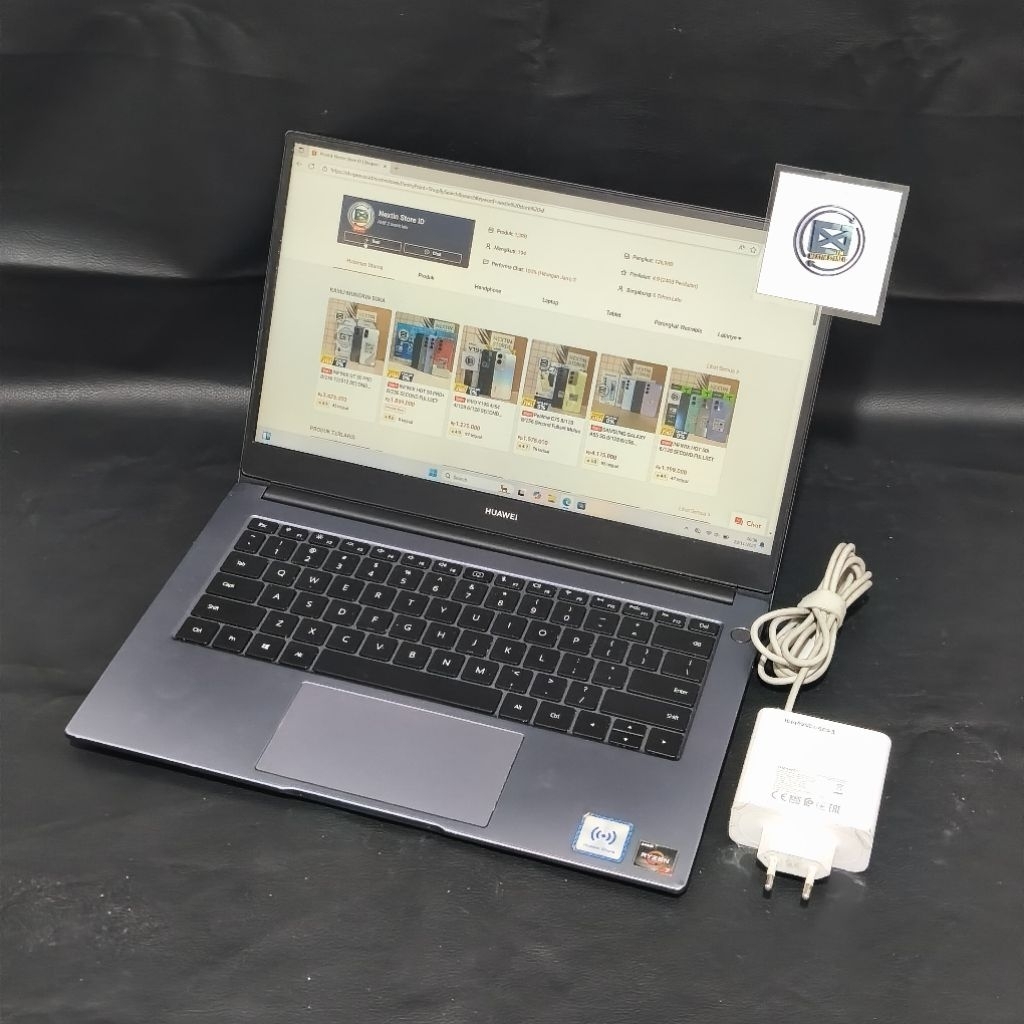 LAPTOP HUAWEI NBLK-WAX9X AMD RYZEN 7 3700U 8GB SSD 512GB 14 INCH SECOND BERGARANSI